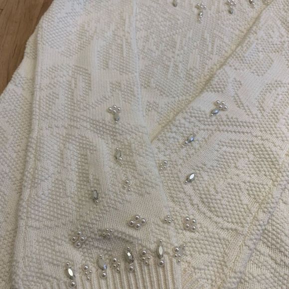 CHICOS || Gorgeous Beaded Sweater - Picture 8 of 8